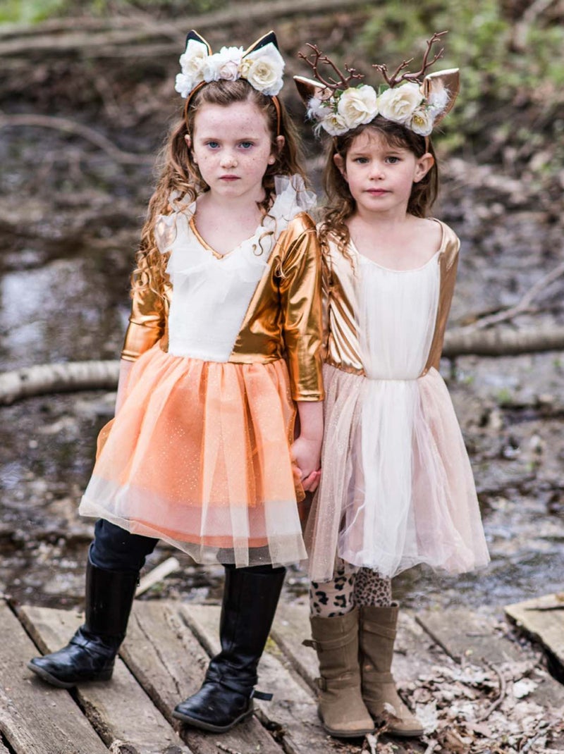 Déguisement enfant – Robe de renard Woodland Fox Great Pretenders Orange clair - Kiabi