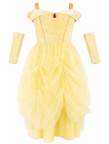 Déguisement enfant – Robe princesse Belle du Château Great Pretenders