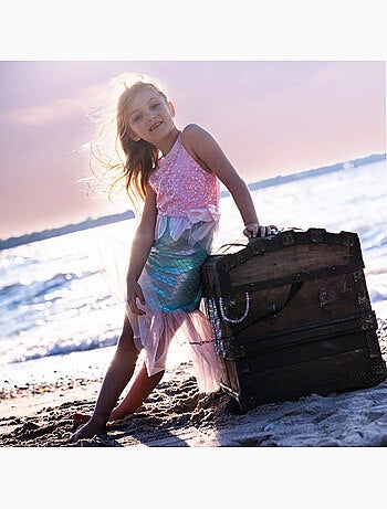 Déguisement enfant – Robe Princesse Sirène Misty Great Pretenders