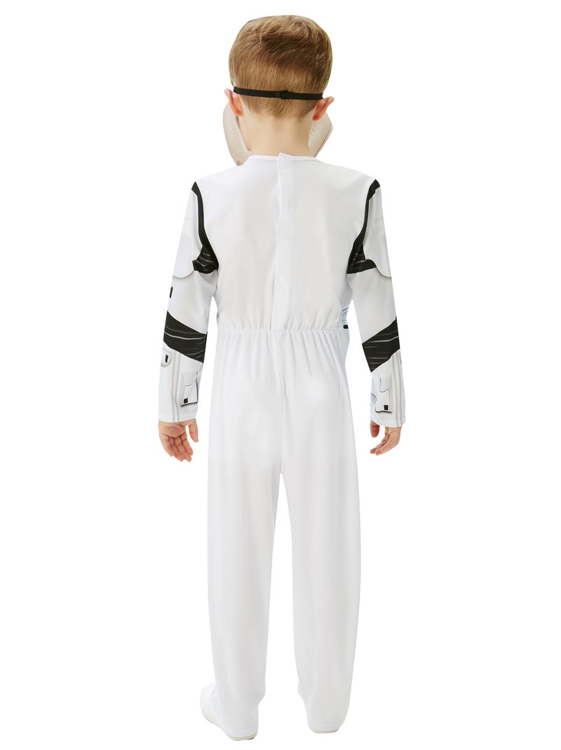 Déguisement enfant Stormtrooper – Costume officiel Star Wars  - Déguisement luxe Blanc Noir - Kiabi