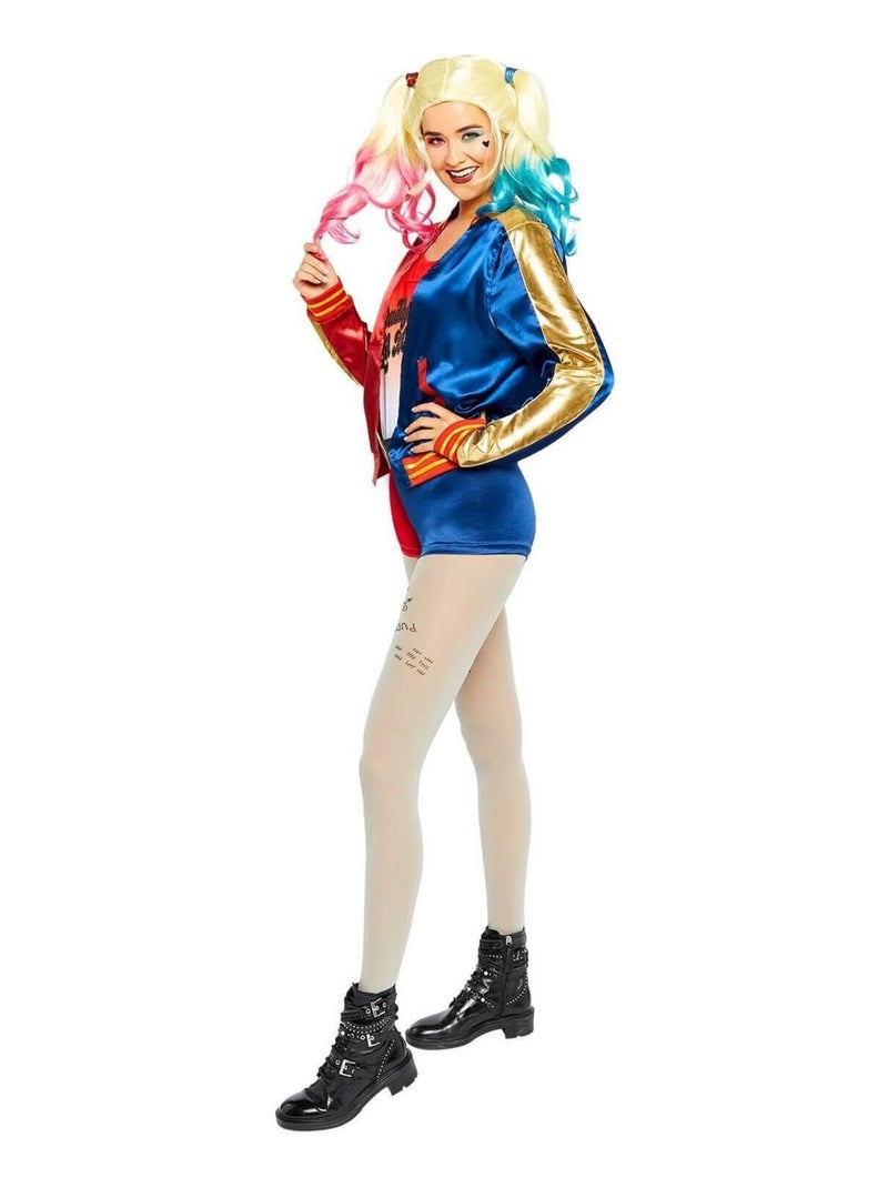 Déguisement Harley Quinn Suicide Squad - Femme Multicolore - Kiabi