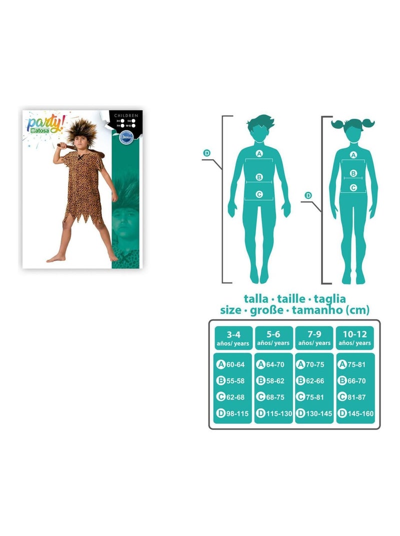 Déguisement Homme des Cavernes - Garçon N/A - Kiabi