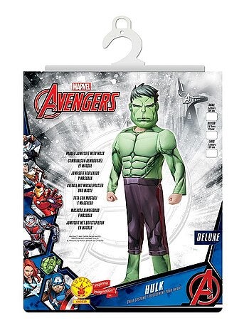 Déguisement Hulk avec muscles rembourrés