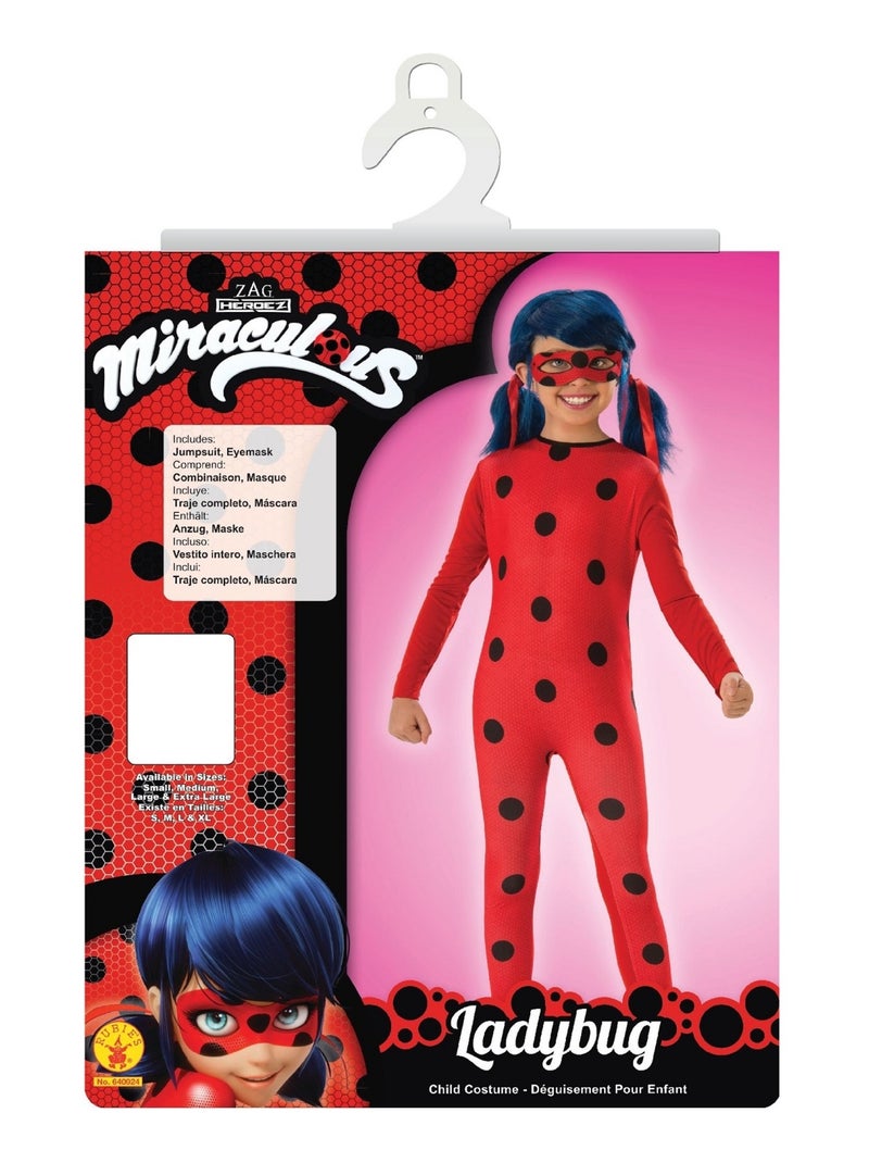 Déguisement Ladybug enfant Rouge - Kiabi