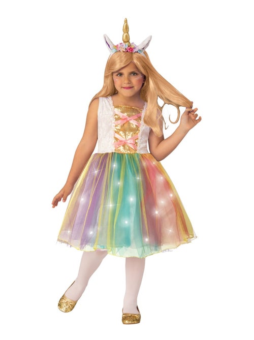 Déguisement licorne lumineuse - Kiabi