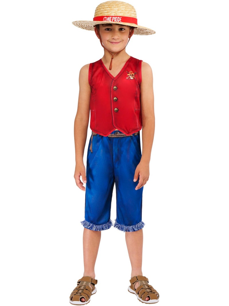 Déguisement Luffy One Piece enfant Rouge - Kiabi