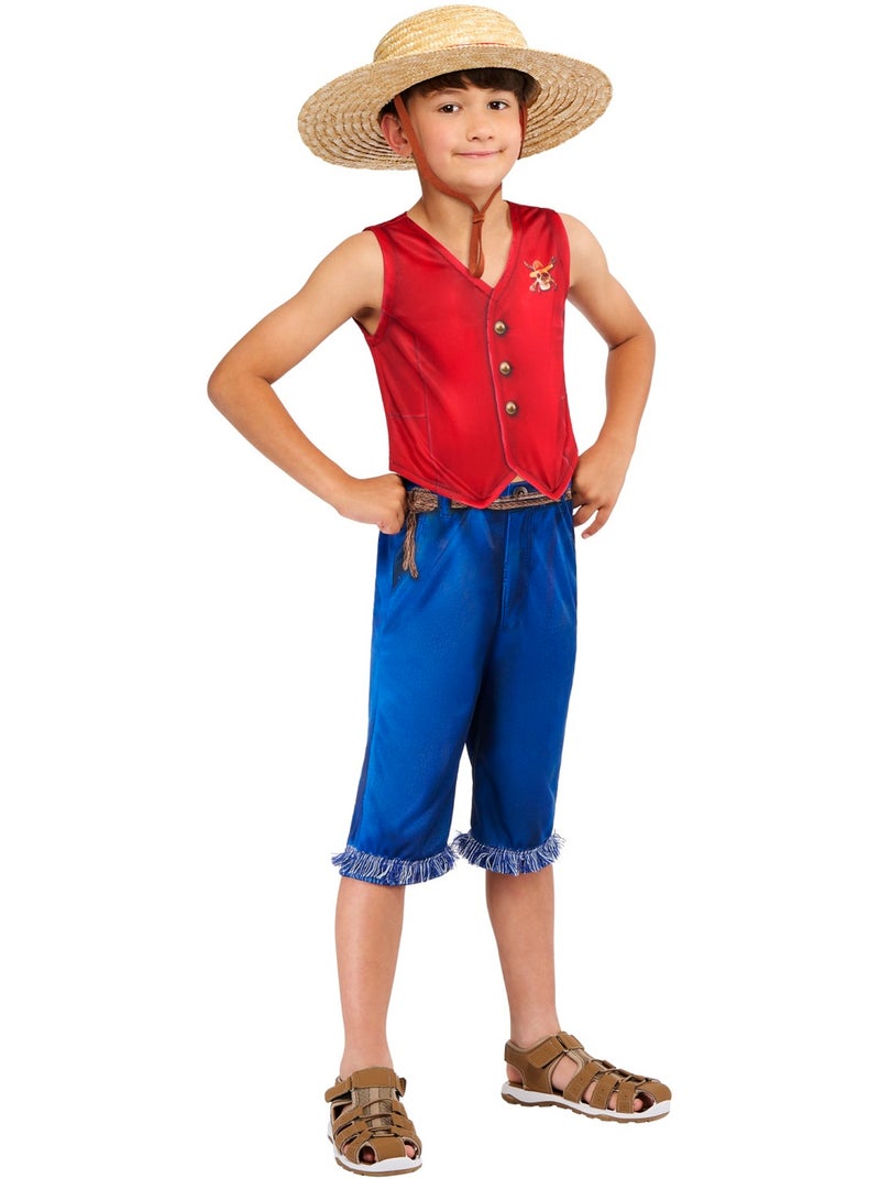 Déguisement Luffy One Piece enfant Rouge - Kiabi
