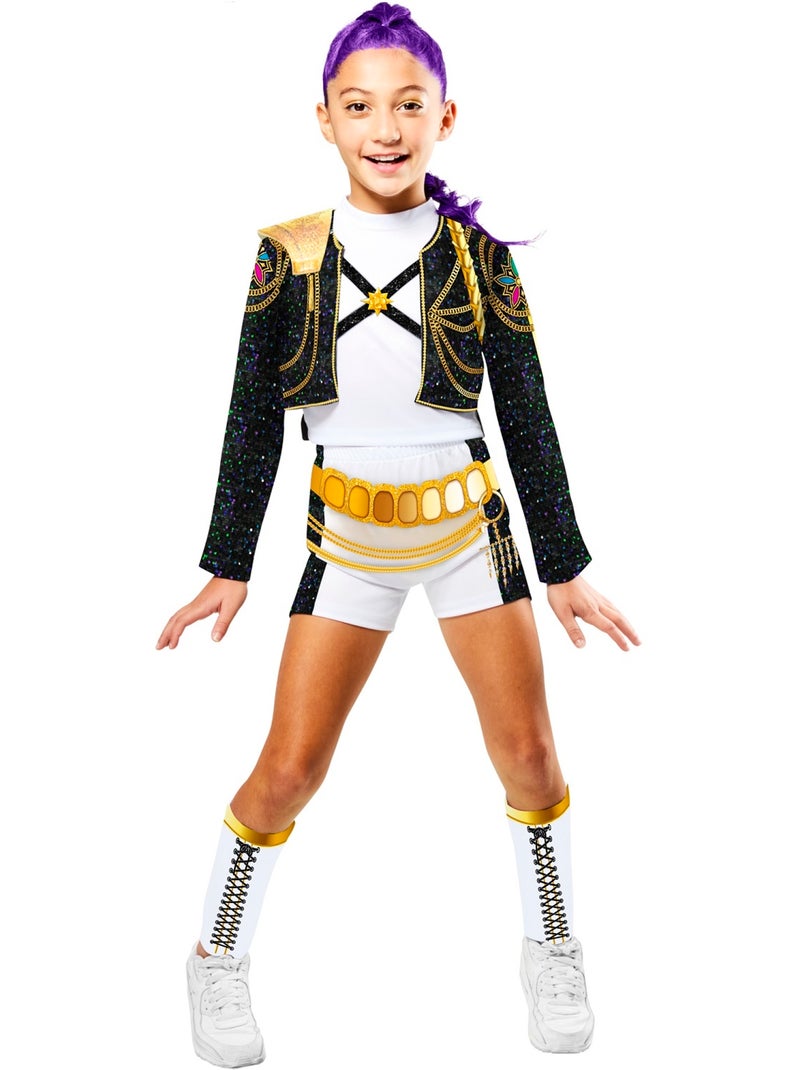 Déguisement luxe Rumi Gold KPop enfant Noir - Kiabi