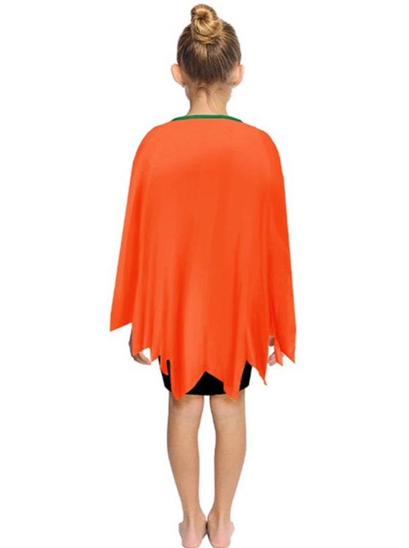 Déguisement ou poncho citrouille joyeuse (65 cm) Multicolore - Kiabi