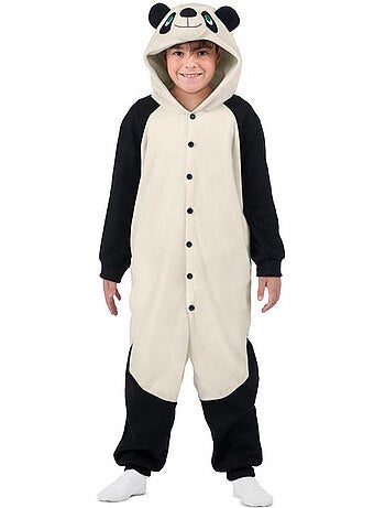 Déguisement ou pyjama panda à capuche