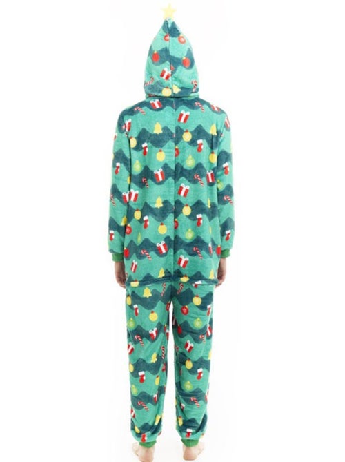 Déguisement ou pyjama sapin de Noël avec capuche - Kiabi Déguisement ou pyjama sapin de Noël avec capuche - Kiabi