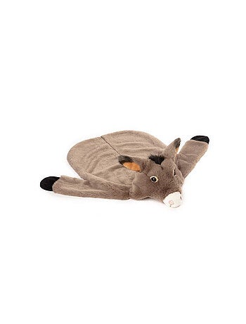 Déguisement peluche 3 en 1 âne - plaid, déguisement et tapis
