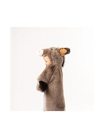 Déguisement peluche 3 en 1 âne - plaid, déguisement et tapis