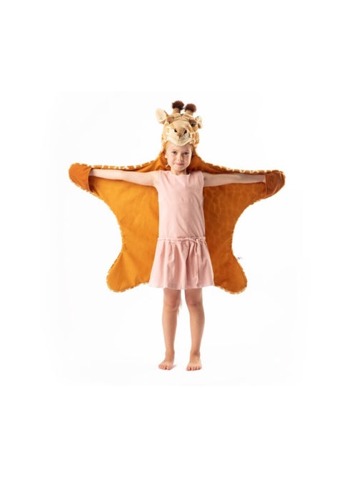 Déguisement peluche 3 en 1 girafe - Plaid, Déguisement et Tapis - Kiabi