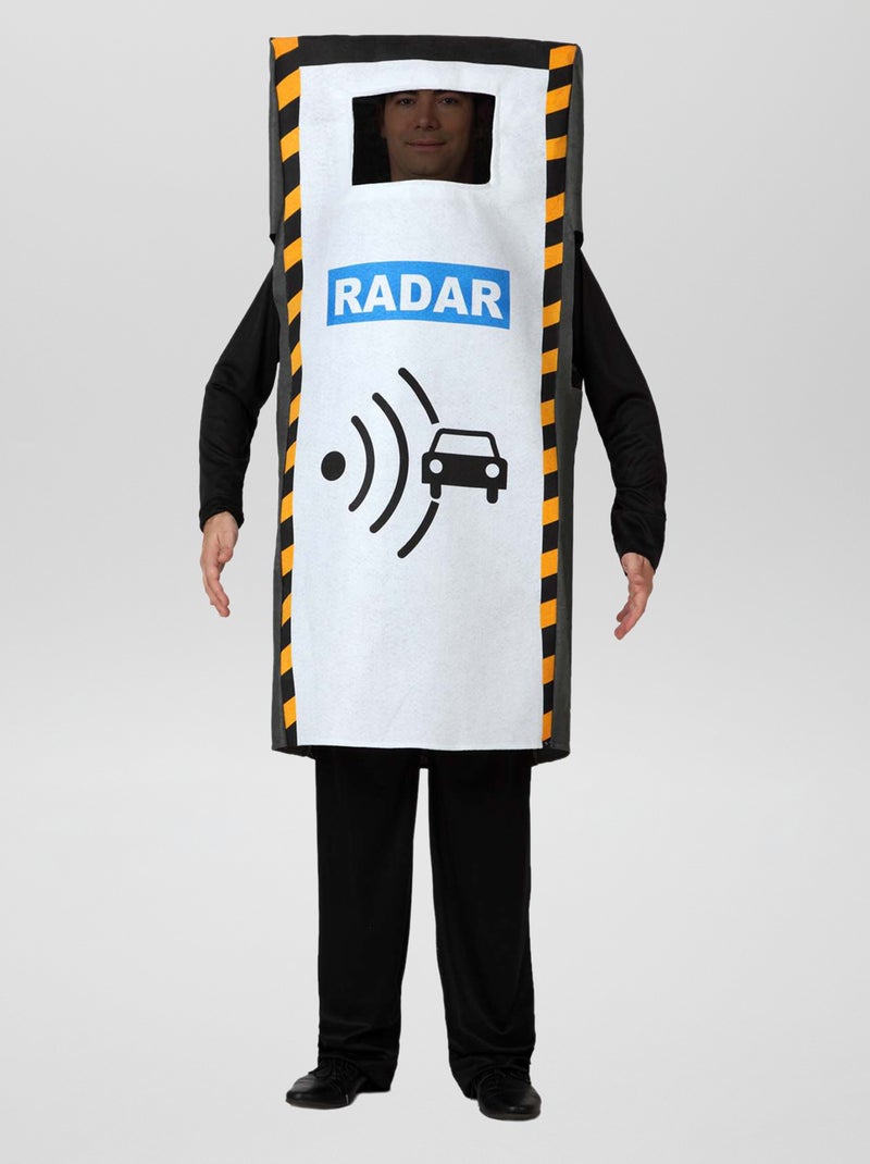 Déguisement 'radar' Blanc - Kiabi