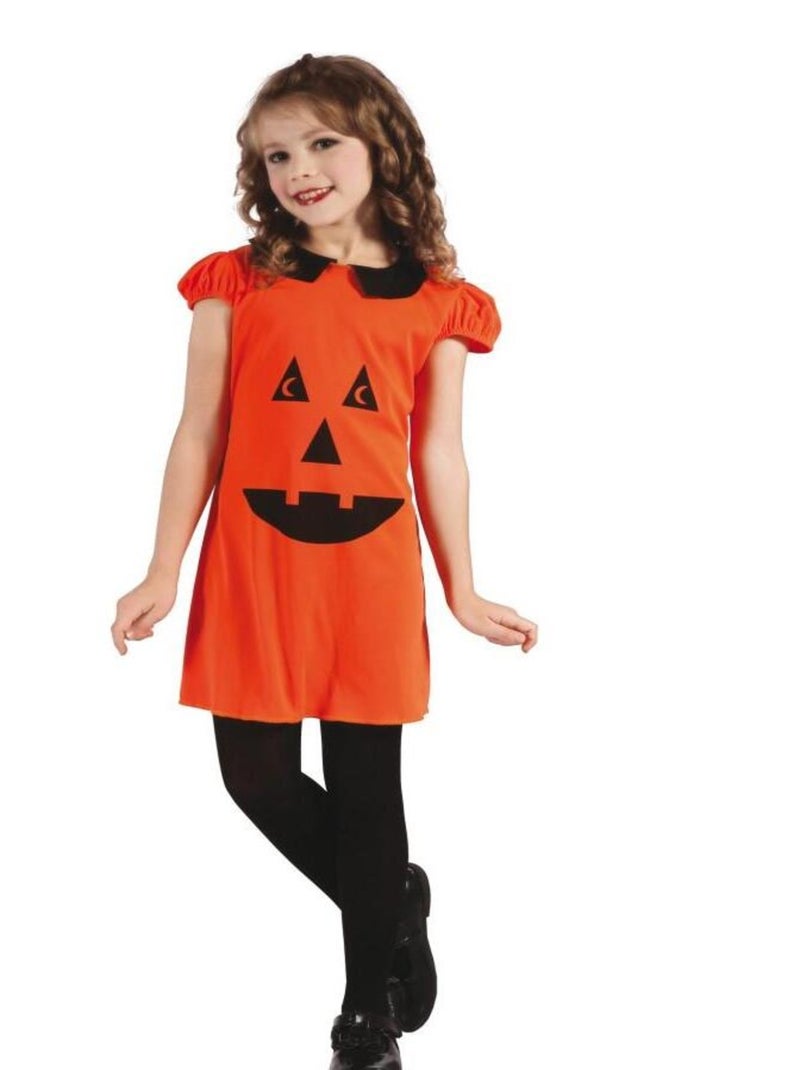 Déguisement Robe Citrouille Halloween fille Orange - Kiabi
