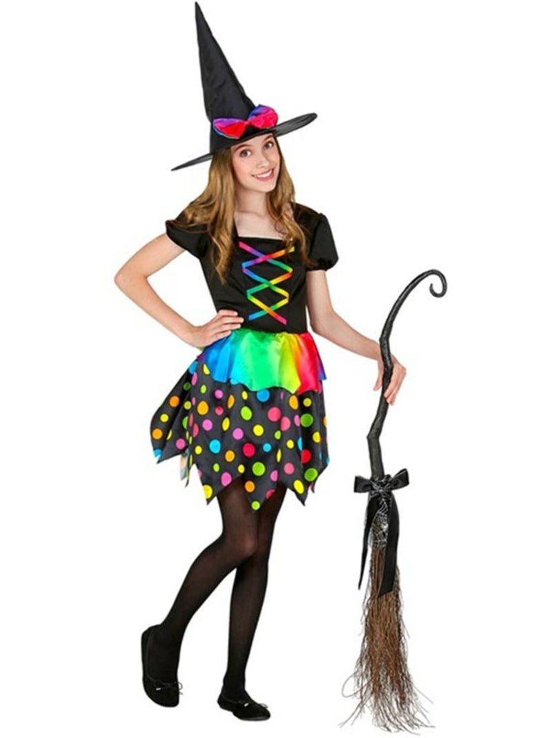 Déguisement sorcière coloré - Fille Multicolore - Kiabi