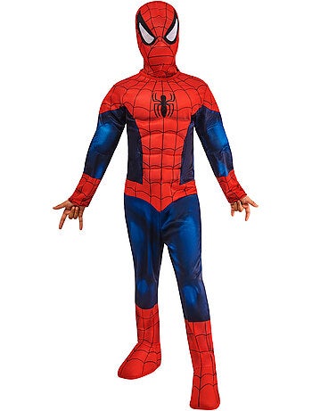 Déguisement spider-man avec muscles rembourrés