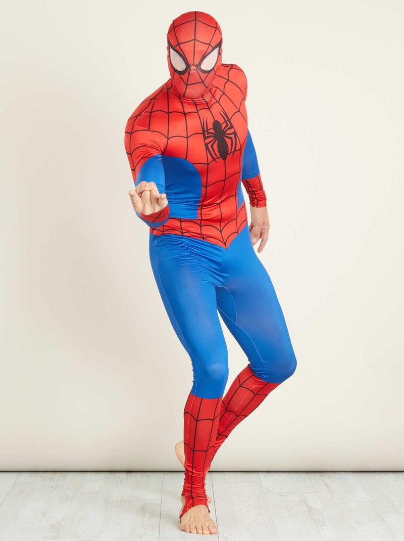 Déguisement 'Spider-Man' bleu/rouge - Kiabi