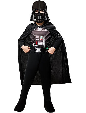 Déguisement Star Wars - Dark Vador - Enfant 9-10 Ans -Combinaison, Cape, Masque, Ceinture - Rubies