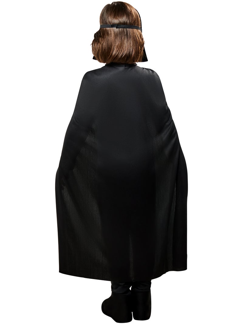 Déguisement Star Wars - Dark Vador - Enfant 9-10 Ans -Combinaison, Cape, Masque, Ceinture - Rubies Noir - Kiabi
