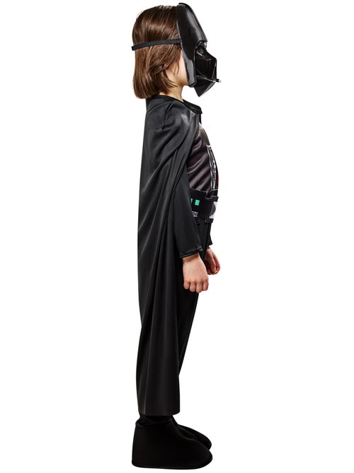 Déguisement Star Wars - Dark Vador - Enfant 9-10 Ans -Combinaison, Cape, Masque, Ceinture - Kiabi