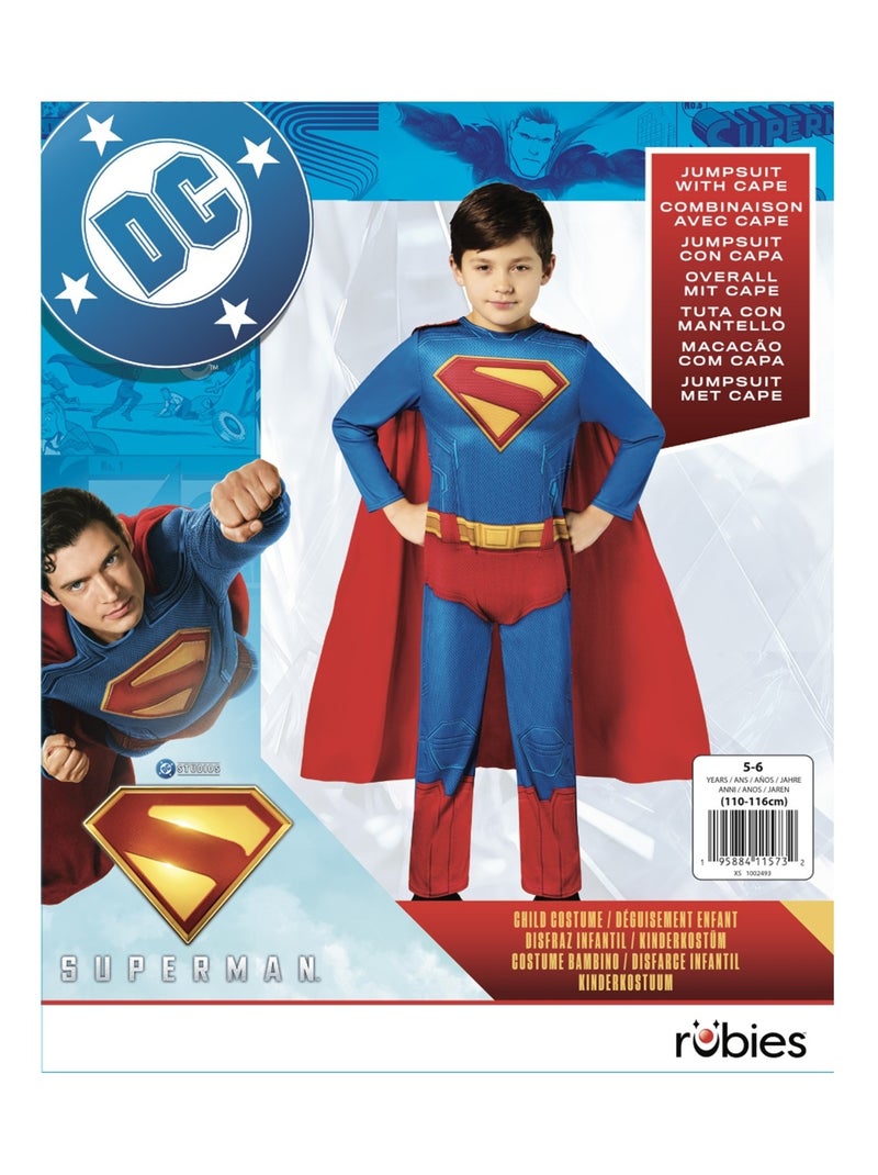 Déguisement Superman enfant Bleu - Kiabi