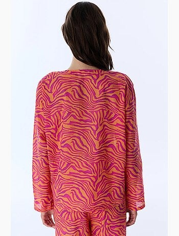 Deila kimono à manches longues penti