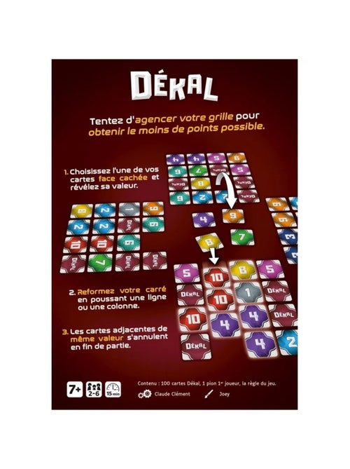 Dékal jeu d'ambiance - Kiabi