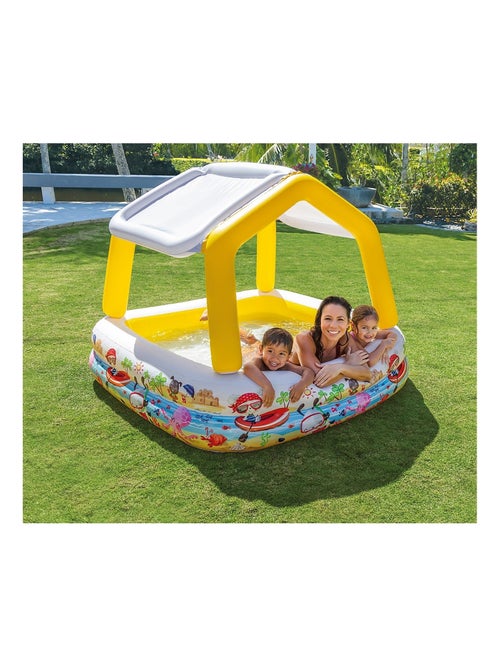 Deluxe Pool "Sun Shade". Pataugeoire pour les petits - Kiabi