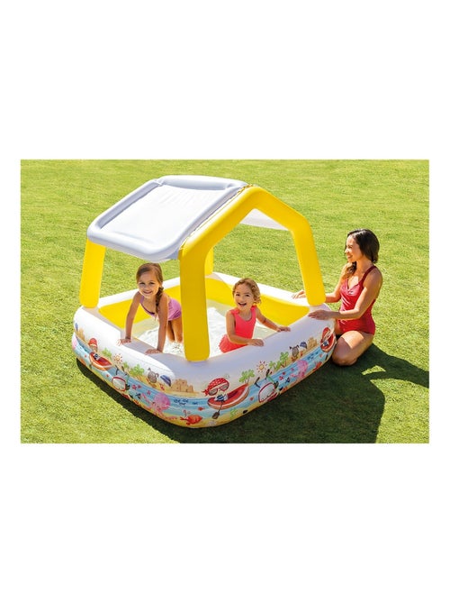 Deluxe Pool "Sun Shade". Pataugeoire pour les petits - Kiabi