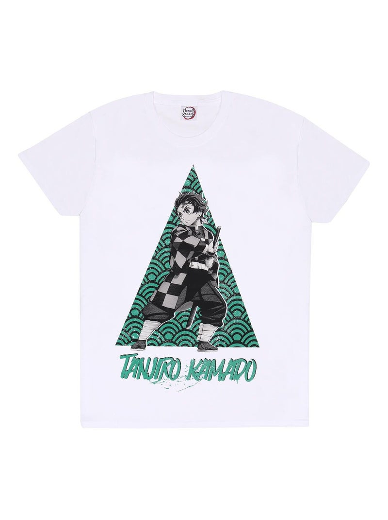 Demon Slayer - T-shirt Blanc - Kiabi