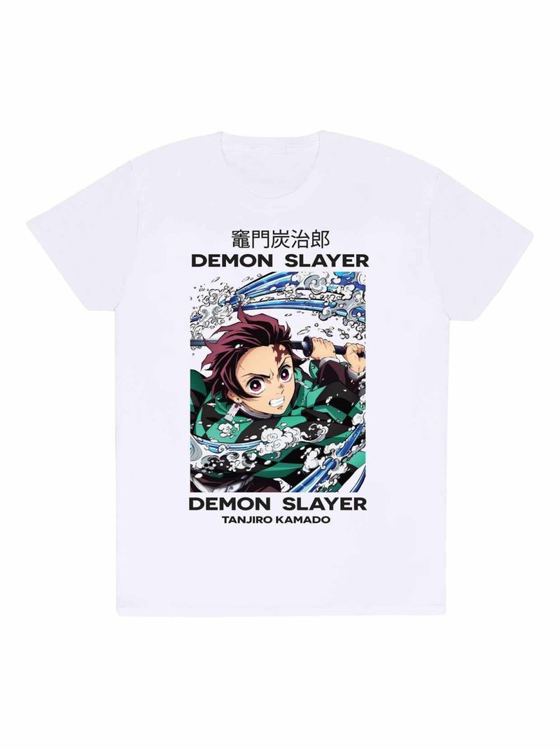 Demon Slayer - T-shirt Blanc - Kiabi