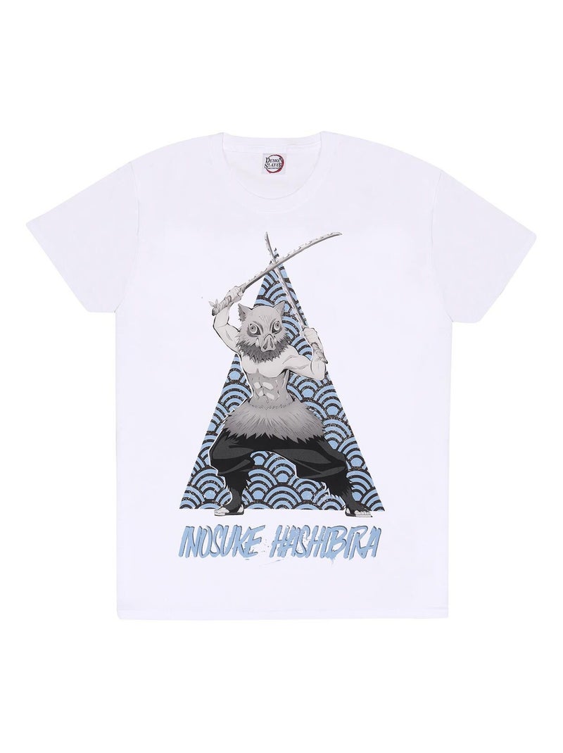 Demon Slayer - T-shirt Blanc - Kiabi