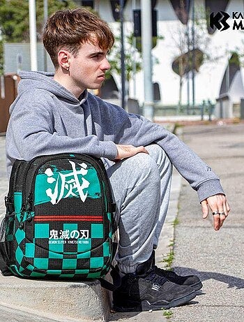 Demon Slayer Sutoriku Sac à dos Running PLUS, Multicolore