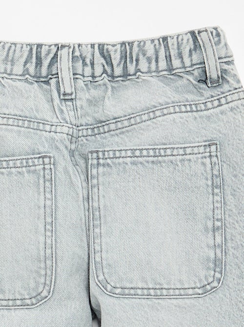 Denim coupe baggy 5 poches - Kiabi