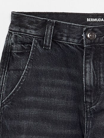 Denim coupe droite à 5 poches