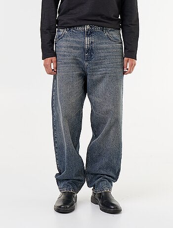 Denim coupe large 5 poches