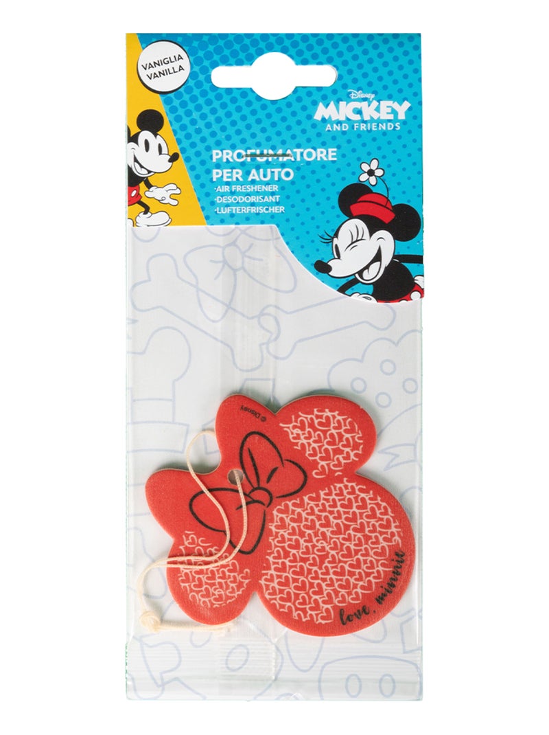 Déodorant parfum voiture - Disney Minnie Mouse- vanille Rouge - Kiabi