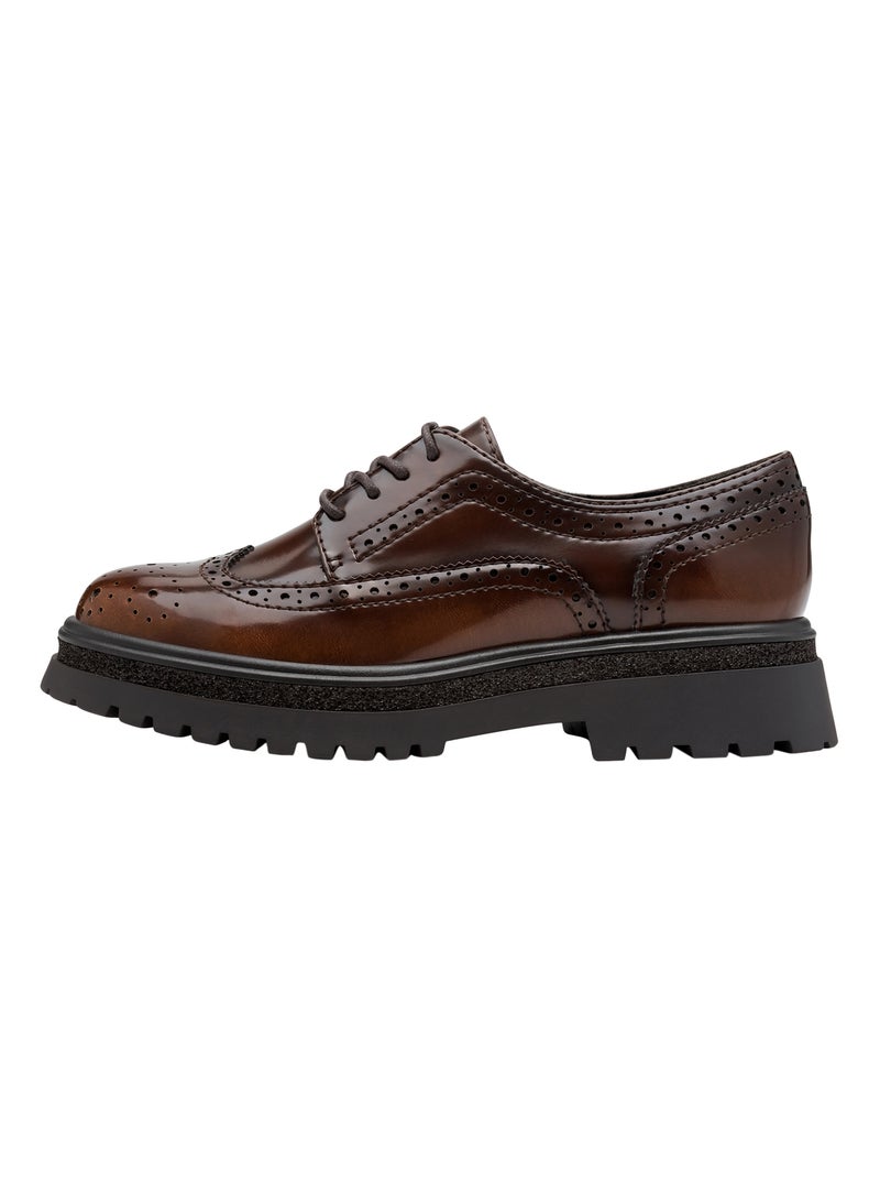 Derbie à Lacets Tamaris Bordeaux - Kiabi