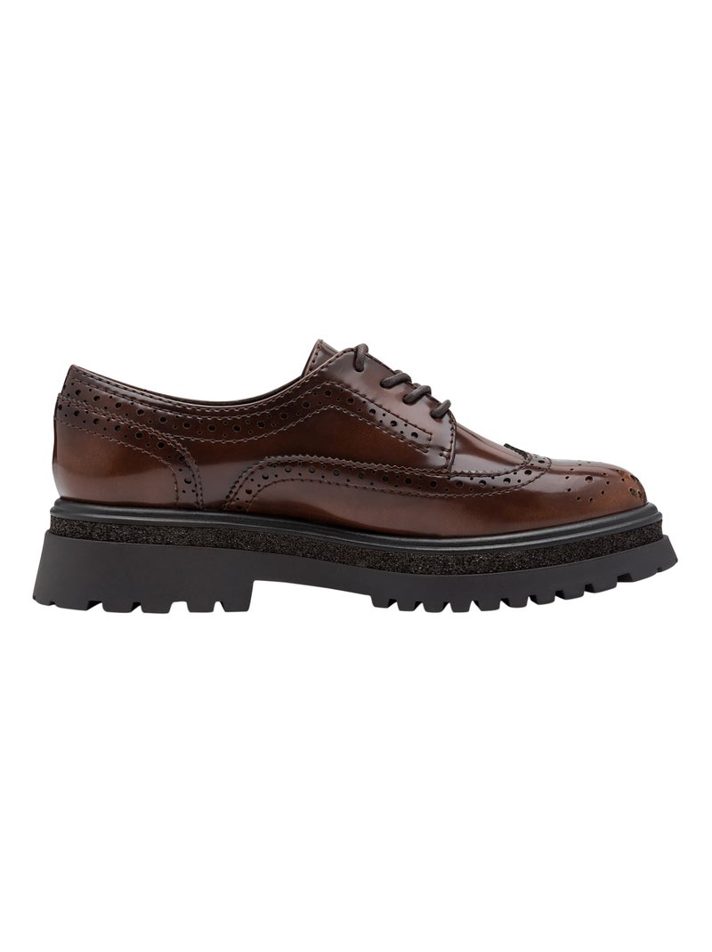Derbie à Lacets Tamaris Bordeaux - Kiabi