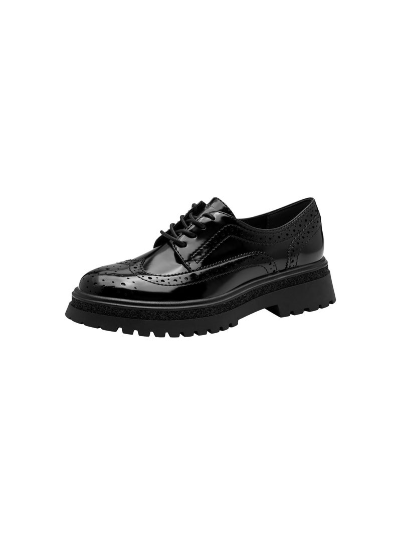 Derbie à Lacets Tamaris Noir - Kiabi