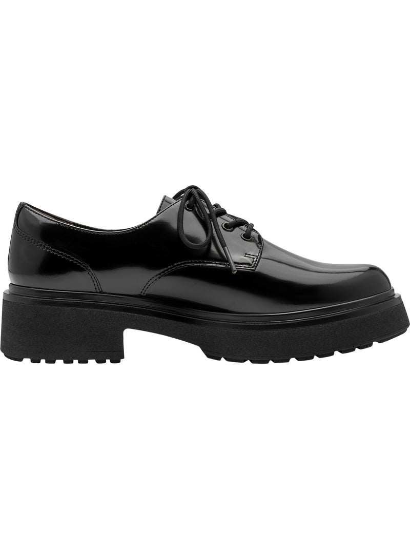 Derbie à lacets tamaris Noir - Kiabi