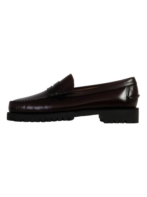 Derbie Cuir Sebago Docksides Dan Lug W - Kiabi