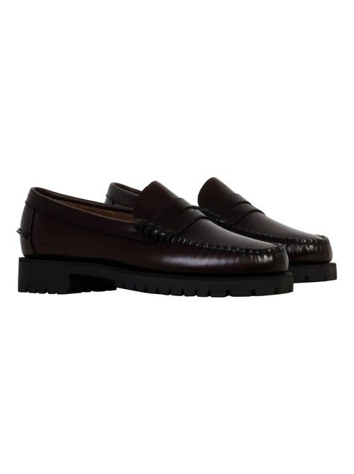 Derbie Cuir Sebago Docksides Dan Lug W - Kiabi