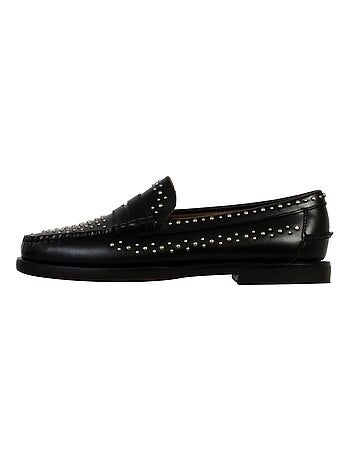 Derbie Cuir Sebago Docksides Dan Studs Woman