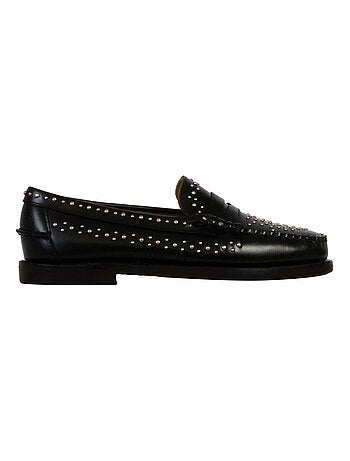 Derbie Cuir Sebago Docksides Dan Studs Woman