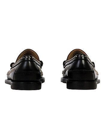 Derbie Cuir Sebago Docksides Dan Studs Woman