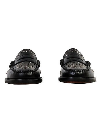 Derbie Cuir Sebago Docksides Dan Studs Woman