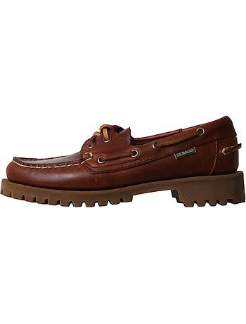 Derbie Cuir Sebago Docksides Ranger Waxy Woman